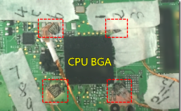 BGA錫裂，使用應變片(Strain Gauge)量測電路板到底哪個環(huán)節(jié)產(chǎn)生較大變形量