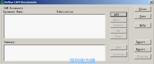 至此文件也已分析完及做了相應(yīng)的優(yōu)化和調(diào)整，接著可以按Alt+F、C打開CAM輸出窗口。