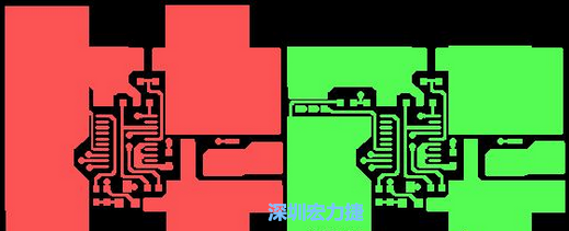 此操作可使文件中大部分的焊盤輸出后仍為焊盤，不會成為線性焊盤，并且不會產(chǎn)生像下圖一樣的短路情況